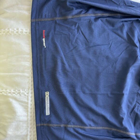 Under Armour Men's Large Fitted Sleeveless Workout/Biking Shirt - Picture 3 of 5